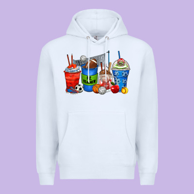 P.e. Teacher Coffee Cups Premium Hoodie Designed By Zillion Design Studio