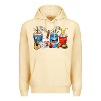 Pina Colada music teacher coffee cups Premium Hoodie - Zillion Design Studio