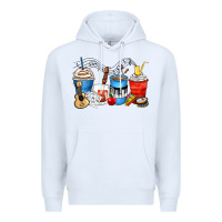 White music teacher coffee cups Premium Hoodie - Zillion Design Studio