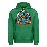Emerald rainbow sunflower gemstone Urban Hoodie - RanaPortraitStore