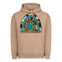 Pigment Burro rainbow sunflower gemstone Urban Hoodie - RanaPortraitStore