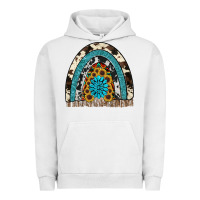 Pigment Lunar Rock rainbow sunflower gemstone Urban Hoodie - RanaPortraitStore