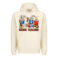 Tofu music teacher coffee cups Premium Hoodie - Zillion Design Studio