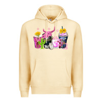 Pina Colada neon western coffee cups Premium Hoodie - Zillion Design Studio