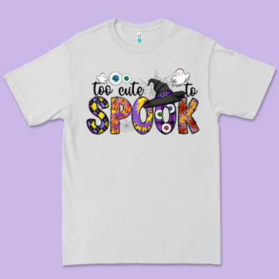 Too Cute To Spook Premium Tee Designed By Cowhidedigitalart
