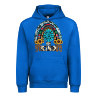 Cobalt western rainbow  be kind Urban Hoodie - RanaPortraitStore