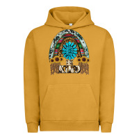 Pigment Peanut Butter western rainbow  be kind Urban Hoodie - RanaPortraitStore