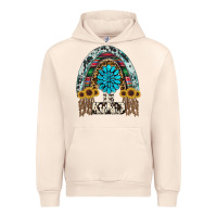 Sandshell western rainbow  be kind Urban Hoodie - RanaPortraitStore