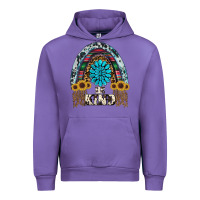 Tulip western rainbow  be kind Urban Hoodie - RanaPortraitStore