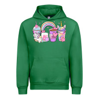 Emerald unicorn coffee cups Urban Hoodie - Zillion Design Studio