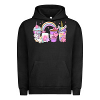 Pigment Black unicorn coffee cups Urban Hoodie - Zillion Design Studio