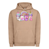 Pigment Burro unicorn coffee cups Urban Hoodie - Zillion Design Studio