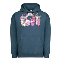 Unicorn Coffee Cups Urban Hoodie | Teevron