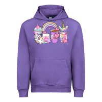 Tulip unicorn coffee cups Urban Hoodie - Zillion Design Studio