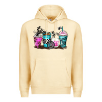 Pina Colada motocross coffee cups Premium Hoodie - Zillion Design Studio