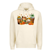 Tofu fall coffee cups Premium Hoodie - Zillion Design Studio