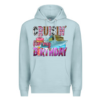 Blue Mist Cruisin' for my birthday Premium Hoodie - texasbilliewilder