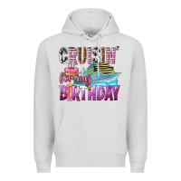 Dove Grey Cruisin' for my birthday Premium Hoodie - texasbilliewilder