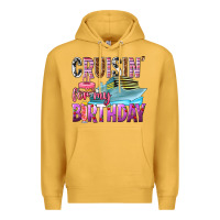 Mustard Cruisin' for my birthday Premium Hoodie - texasbilliewilder