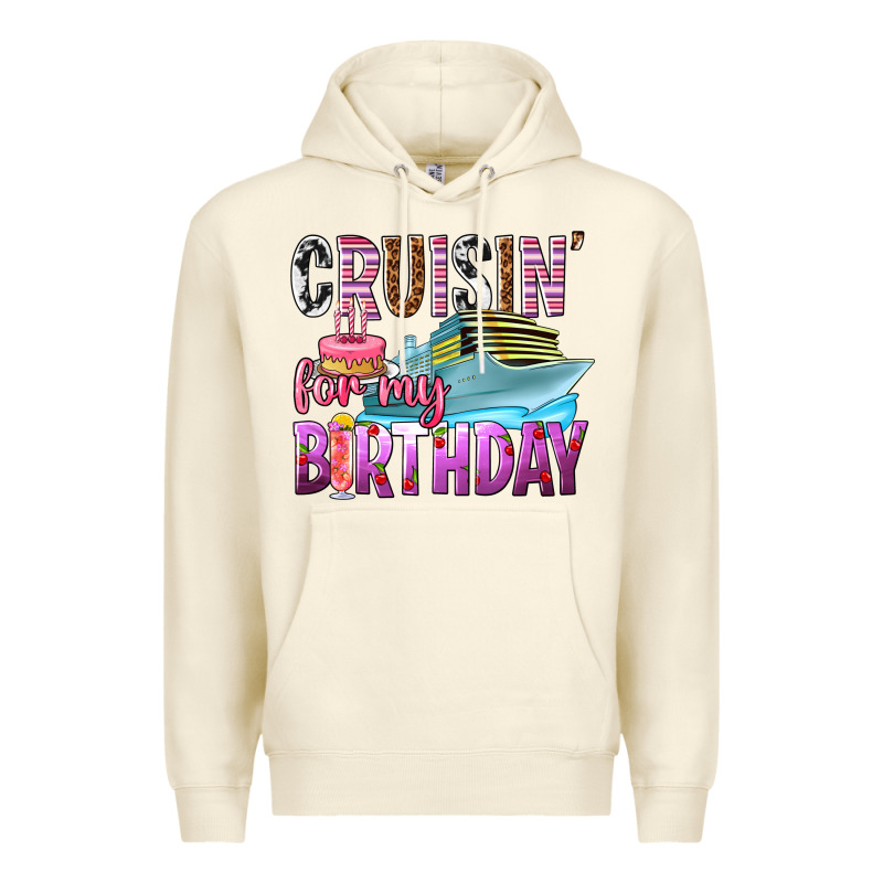 Cruisin' For My Birthday Premium Hoodie by texasbilliewilder | Teevron