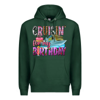 Sports Green Cruisin' for my birthday Premium Hoodie - texasbilliewilder
