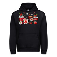 Black ladybug coffee cups Urban Hoodie - Zillion Design Studio