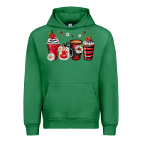 Emerald ladybug coffee cups Urban Hoodie - Zillion Design Studio