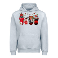 Heather Grey ladybug coffee cups Urban Hoodie - Zillion Design Studio