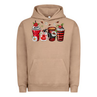 Pigment Burro ladybug coffee cups Urban Hoodie - Zillion Design Studio