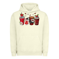 Pigment Pistachio ladybug coffee cups Urban Hoodie - Zillion Design Studio