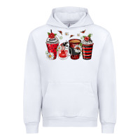 White ladybug coffee cups Urban Hoodie - Zillion Design Studio