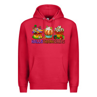 Cardinal hallothanksmas cupcakes Premium Hoodie - texasbilliewilder