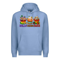 Colony Blue hallothanksmas cupcakes Premium Hoodie - texasbilliewilder