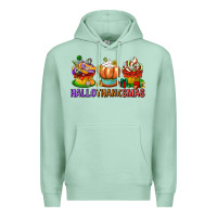 Seafoam hallothanksmas cupcakes Premium Hoodie - texasbilliewilder