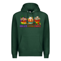 Sports Green hallothanksmas cupcakes Premium Hoodie - texasbilliewilder