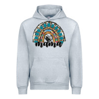 Heather Grey western mama rainbow Urban Hoodie - RanaPortraitStore