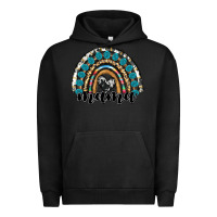 Pigment Black western mama rainbow Urban Hoodie - RanaPortraitStore