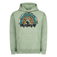 Pigment Oil Green western mama rainbow Urban Hoodie - RanaPortraitStore