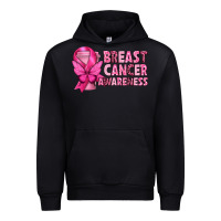 Breast Cancer Awareness With Coffee Cup Urban Hoodie | Teevron