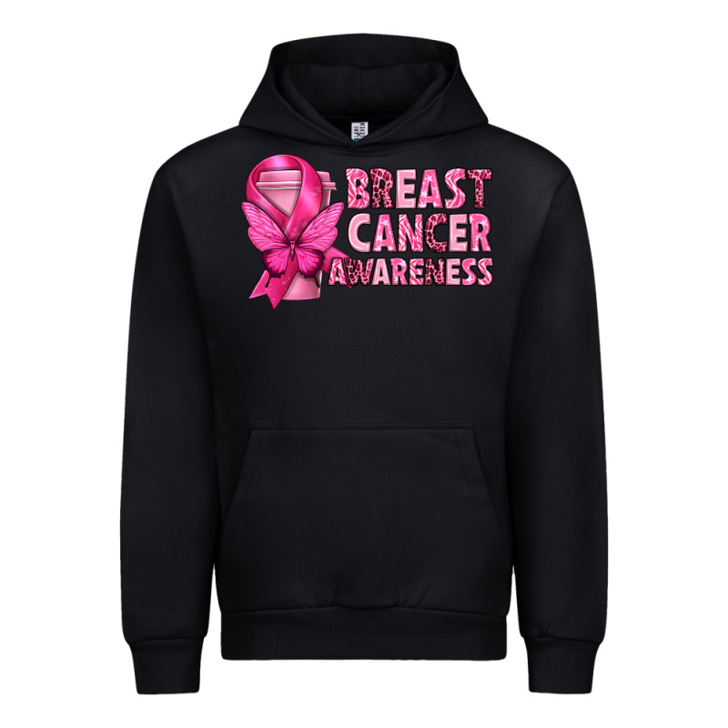 Breast Cancer Awareness With Coffee Cup Urban Hoodie by texasbilliewilder | Teevron