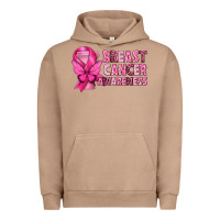 Pigment Burro Breast Cancer Awareness with Coffee Cup Urban Hoodie - texasbilliewilder