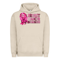 Pigment French Oak Breast Cancer Awareness with Coffee Cup Urban Hoodie - texasbilliewilder