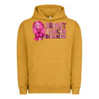 Pigment Peanut Butter Breast Cancer Awareness with Coffee Cup Urban Hoodie - texasbilliewilder