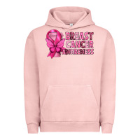 Pigment Salmon Breast Cancer Awareness with Coffee Cup Urban Hoodie - texasbilliewilder