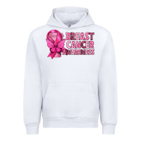 White Breast Cancer Awareness with Coffee Cup Urban Hoodie - texasbilliewilder