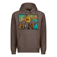 Coffee mama sunflower junkie Premium Hoodie - Zillion Design Studio