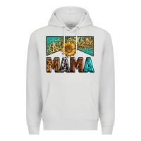 Dove Grey mama sunflower junkie Premium Hoodie - Zillion Design Studio