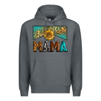 Rock mama sunflower junkie Premium Hoodie - Zillion Design Studio