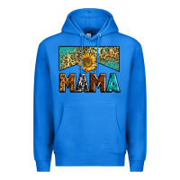 True Royal mama sunflower junkie Premium Hoodie - Zillion Design Studio