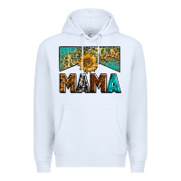 White mama sunflower junkie Premium Hoodie - Zillion Design Studio